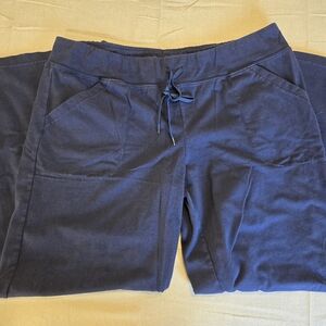 Danskin Now Relaxed Fit Women's Sweatpants XXL Navy Blue